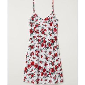 Pink Roses Summer Dress